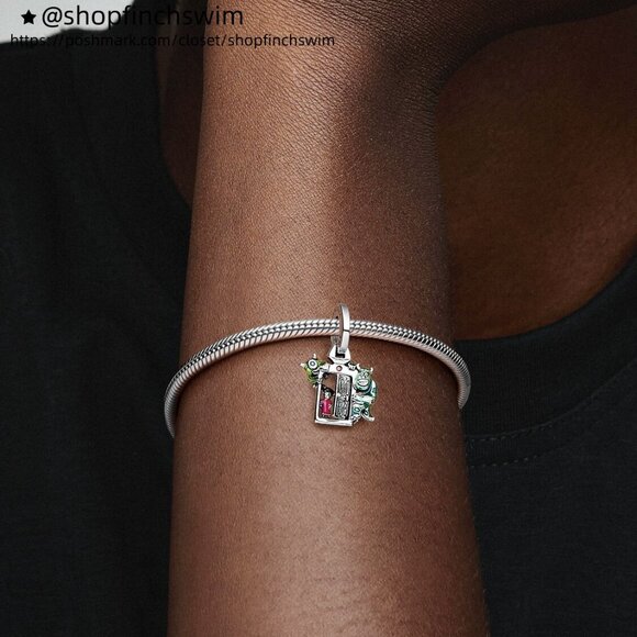 Pandora Disney Pixar Monsters, Inc. Door Dangle Charm - Picture 5 of 5